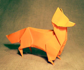 Animales hechos de papel