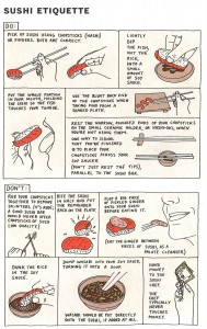 Explicación de sushi y las mejores formas y consejos para comer sushi
