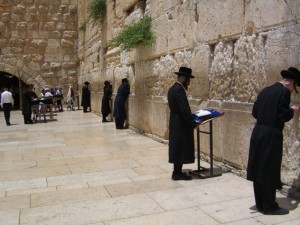 Muro de los lamentos en Jerusalem