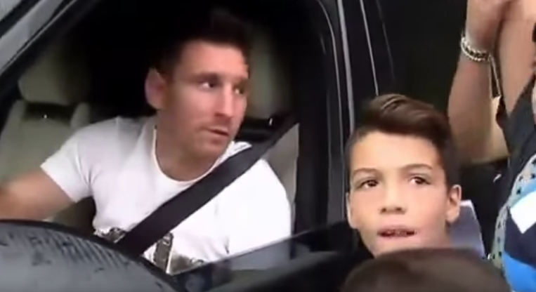 Conoce la historia del niño emocionado con ver a Messi